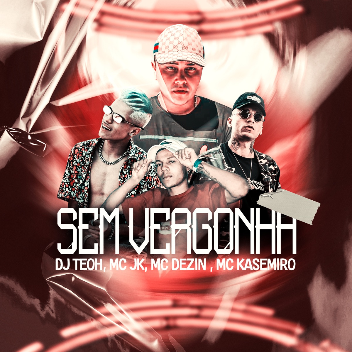 Sem Vergonha - Single by dj teoh, MC JK, MC Dezin & MC Kasemiro album cover