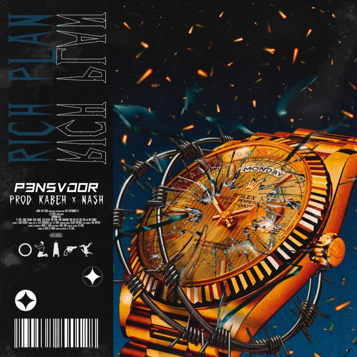 Rich Plan - Single by P3NSVDOR & Kabeh album cover