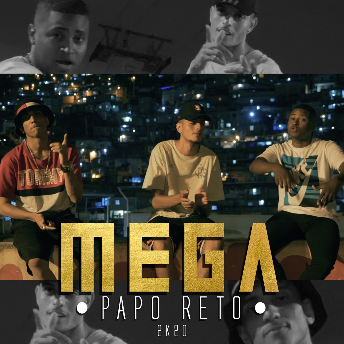 Mega Papo Reto 2K20 - Single by Mc PQD & Mc CL do RJ album cover