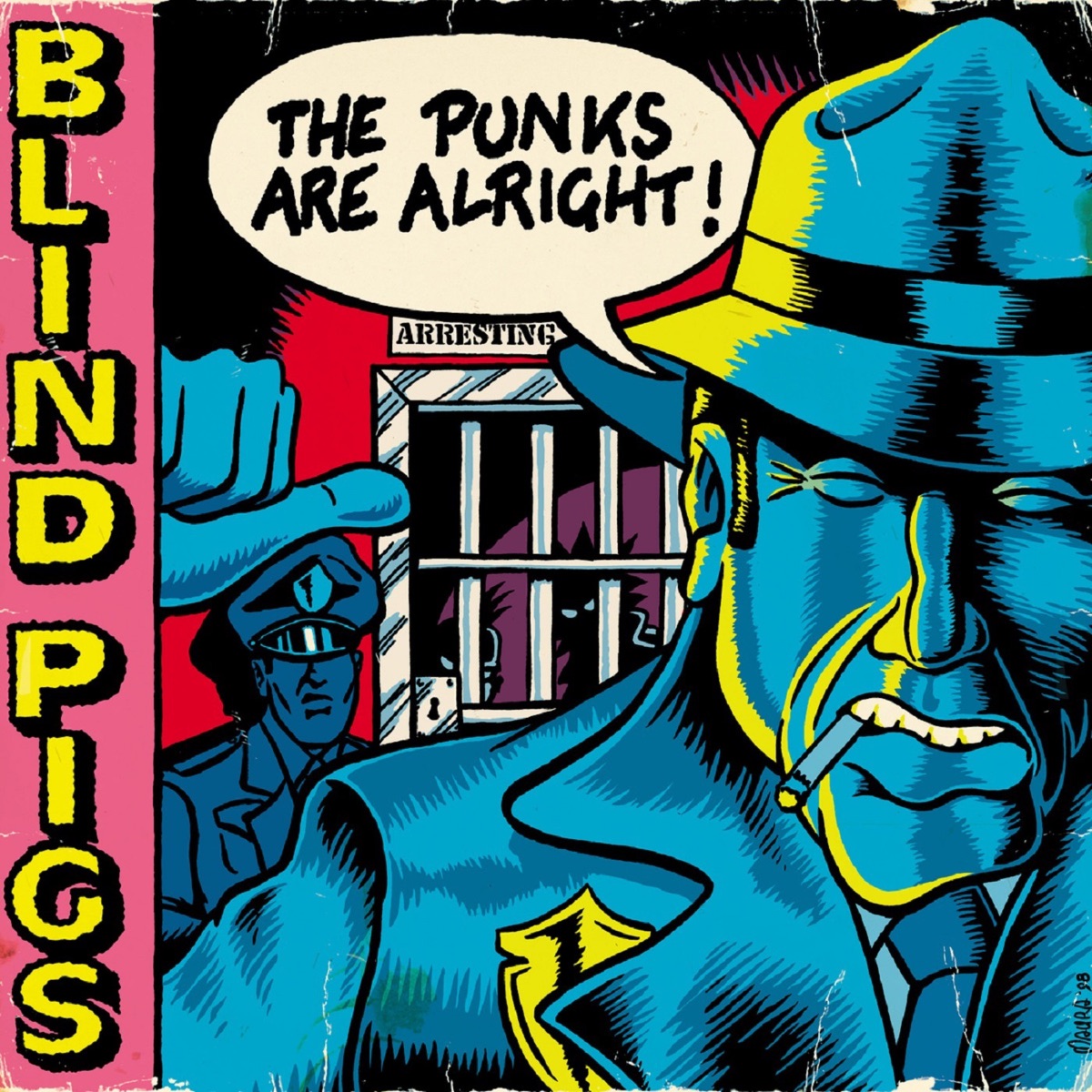 The Punks Are Alright by BLiND PiGS album cover