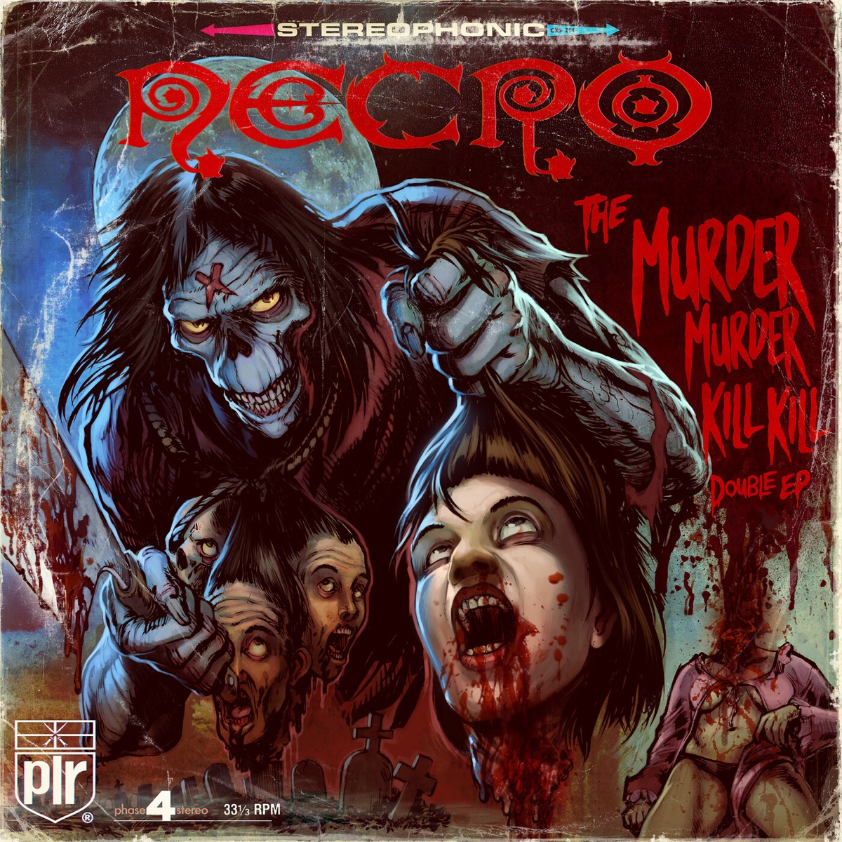 The Murder Murder Kill Kill Double by Necro album cover