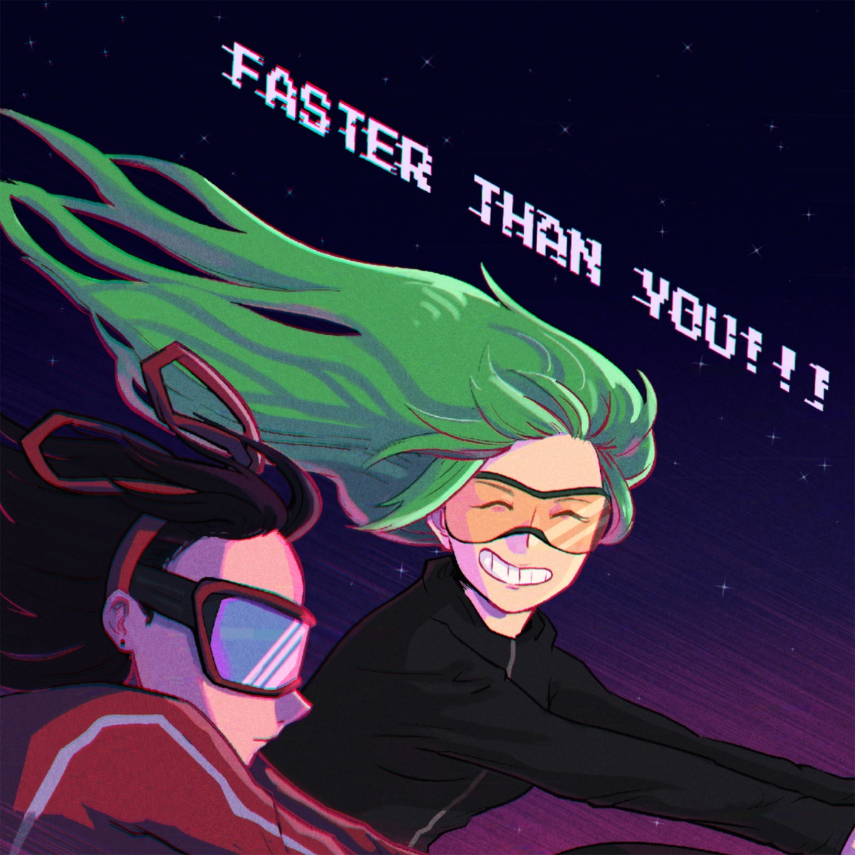 Faster Than You!!! - Single by Miyolophone & BilliumMoto album cover