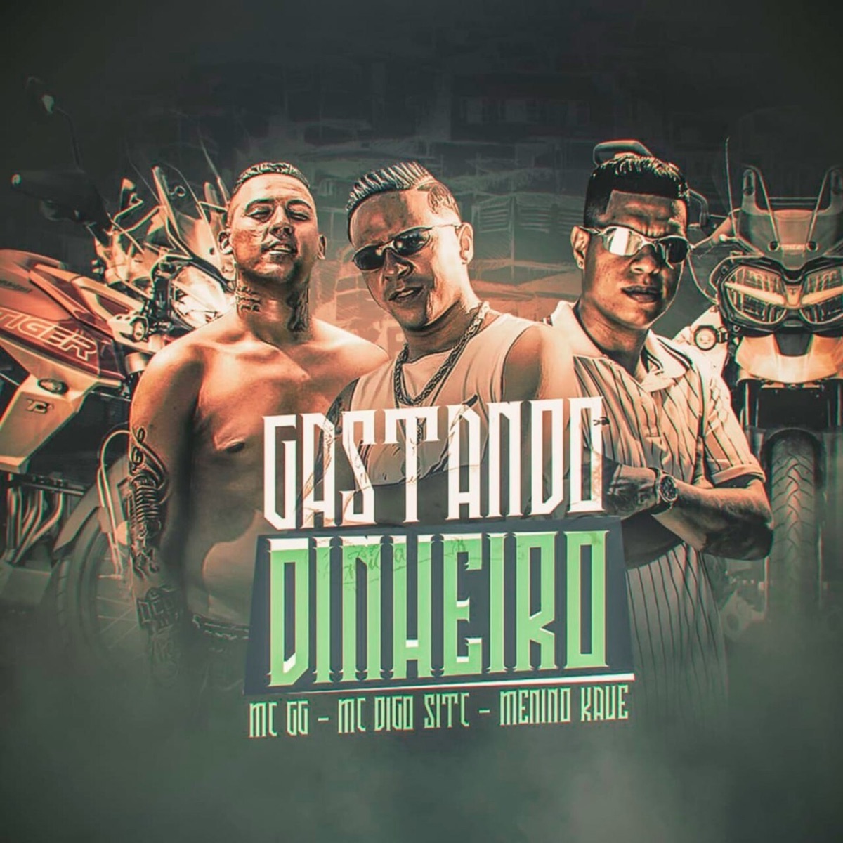 Gastando Dinheiro - Single by MC Digo STC, MC GG & Menino Kauê album cover