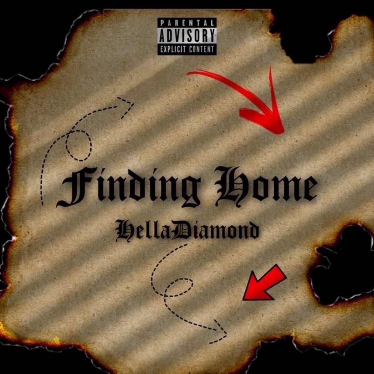 Finding Home - Single by Hella Diamond album cover
