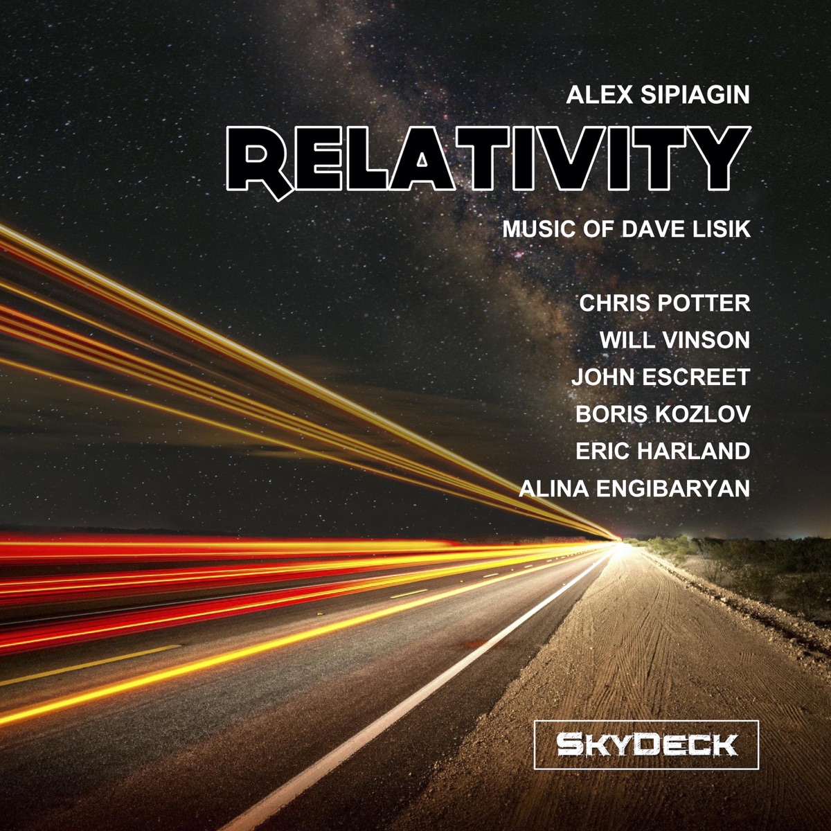Relativity (feat. Chris Potter, Will Vinson, John Escreet, Boris Kozlov, Eric Harland & Alina Engibaryan) - EP by Alex Sipiagin album cover