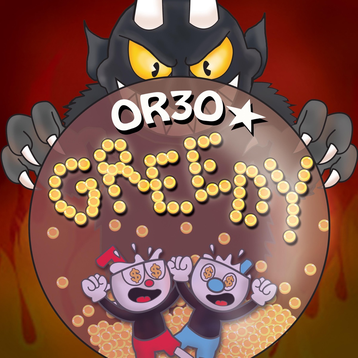 Greedy (feat. Swiblet) - Single by Or3o album cover