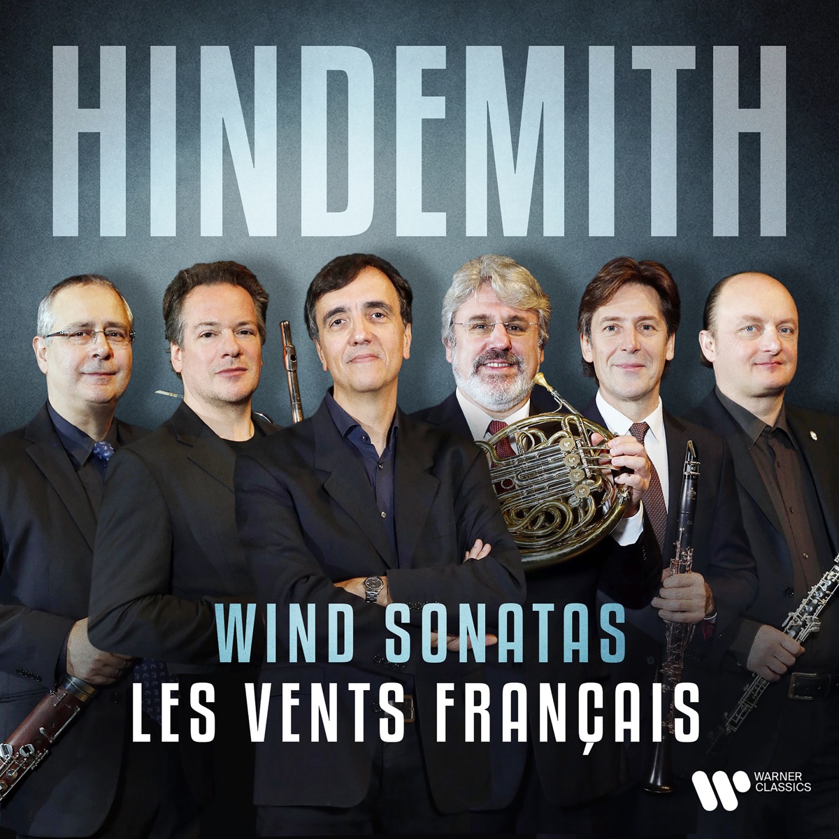 Hindemith: Wind Sonatas by Éric Le Sage & Les Vents Français album cover