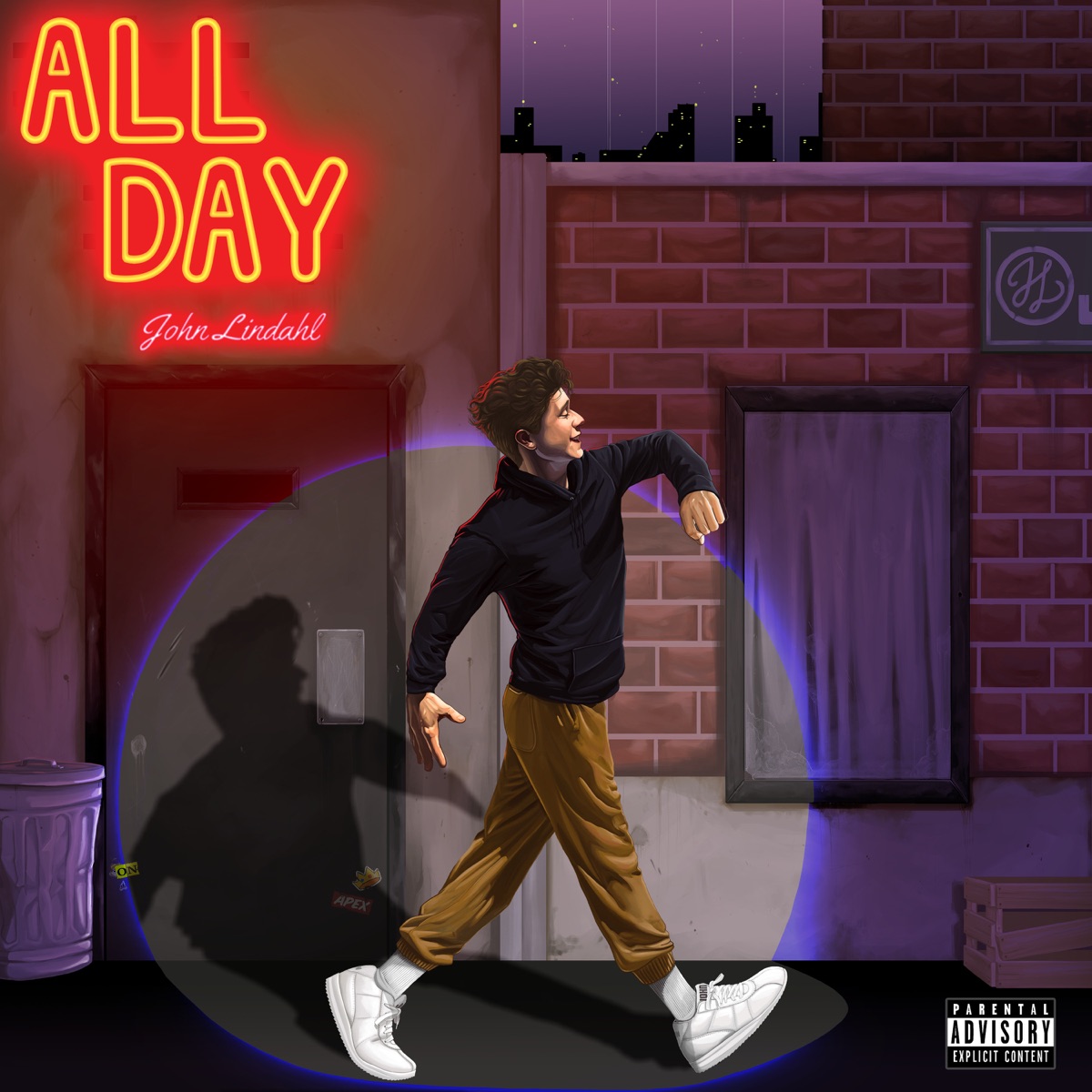 All Day - Single by John Lindahl album cover