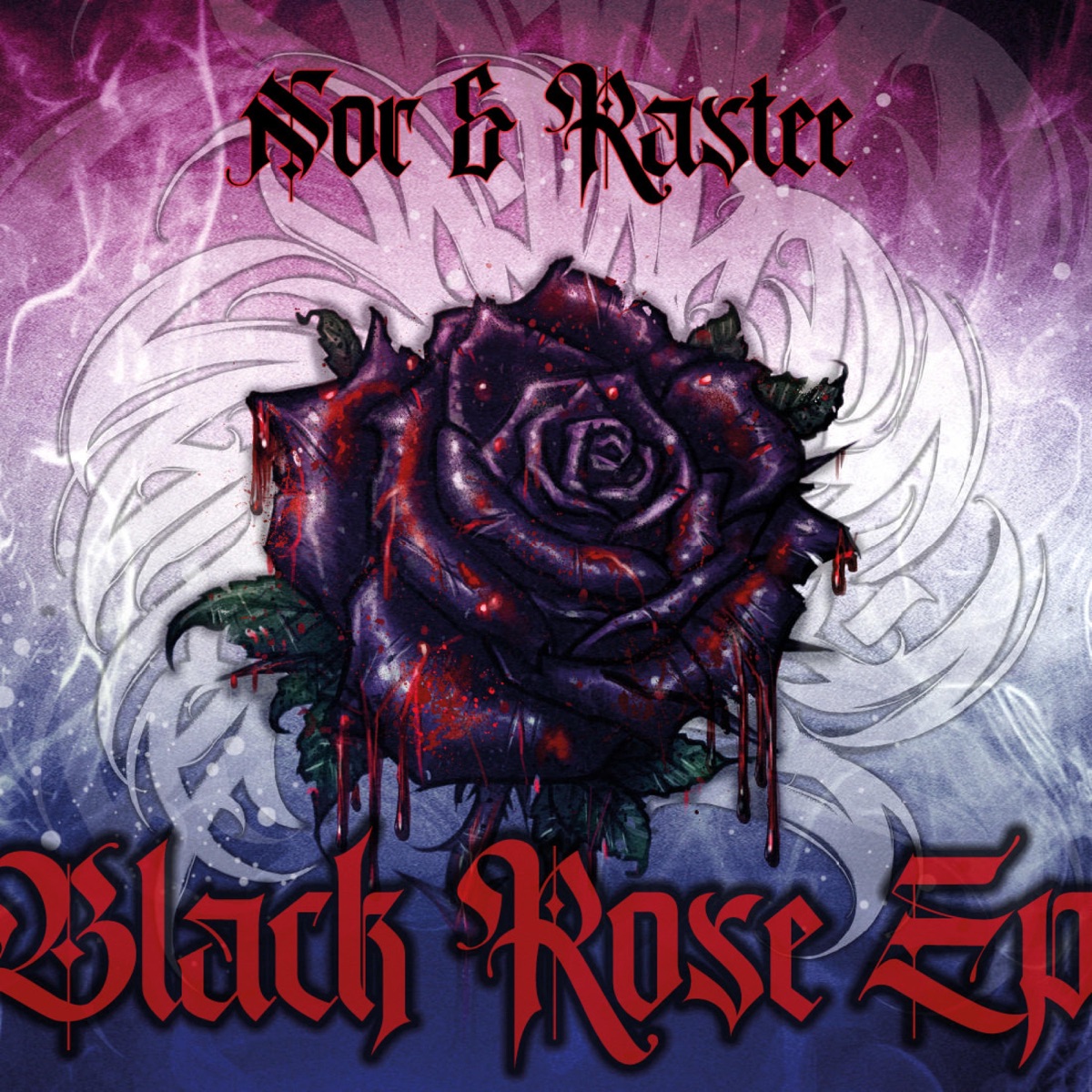 BLACK ROSE Ep by Nor PsychoHead album cover