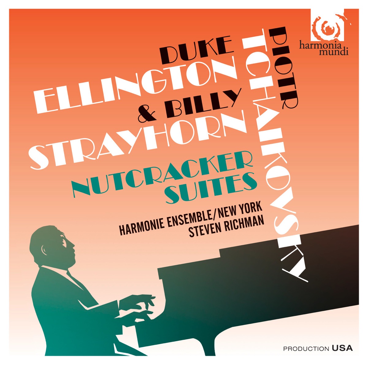 Tchaikovsky & Ellington: The Nutcracker Suites, Classical & Jazz by Harmonie Ensemble / New York & Steven Richman album cover