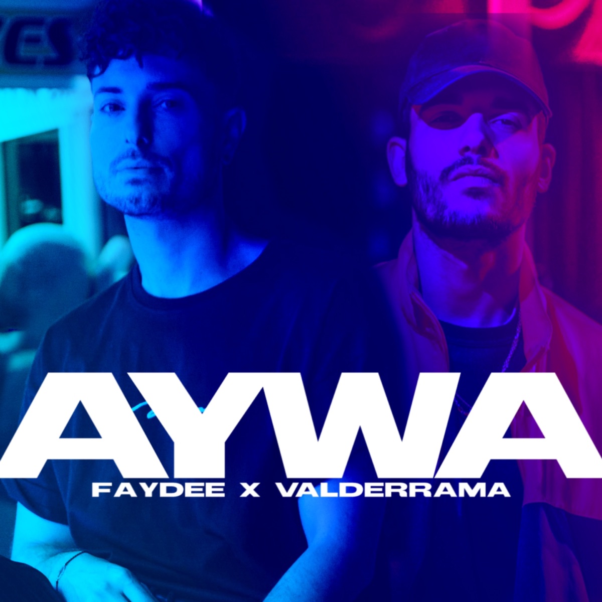 Aywa - Single by Faydee & Valderrama album cover