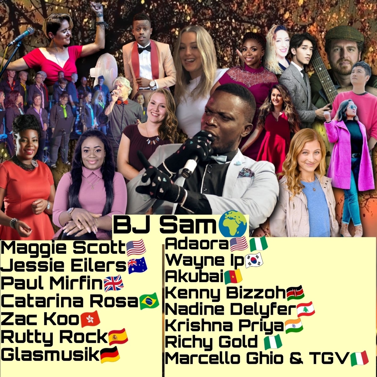 You Are Worthy Jesus - Single (feat. Maggie Scott, Jessie Eilers, Paul Mirfin, Catarina Rosa, Zac Koo, Rutty Rock, Glasmusik, Adaora, Wayne lp, AkuBai, Kenny Bizzoh, Nadine Delyfer, Krishna Priya, Richy Gold, Marcello Ghio & TGV) - Single by BJ Sam album cover