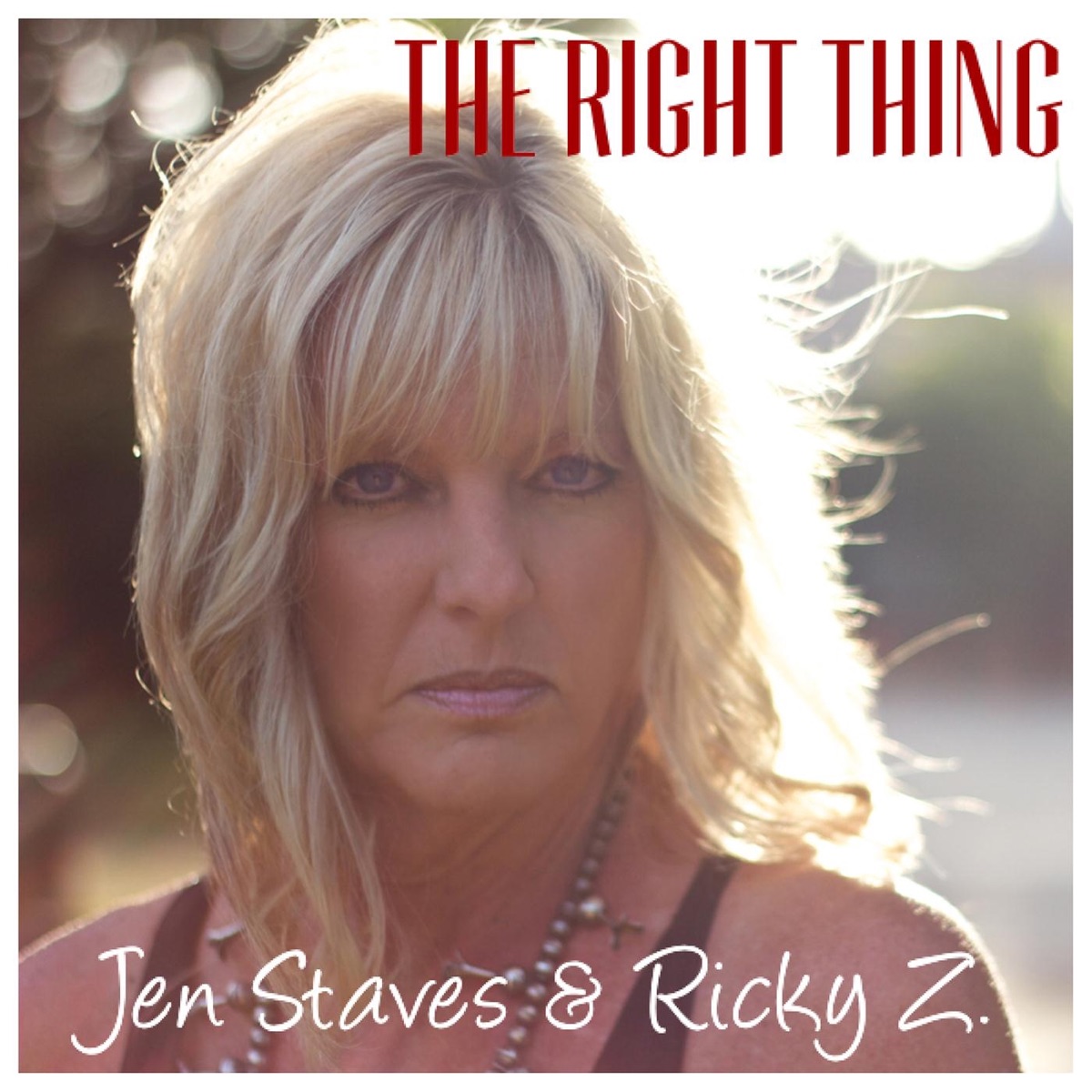 The Right Thing - Single by Jen Staves & Ricky Z album cover