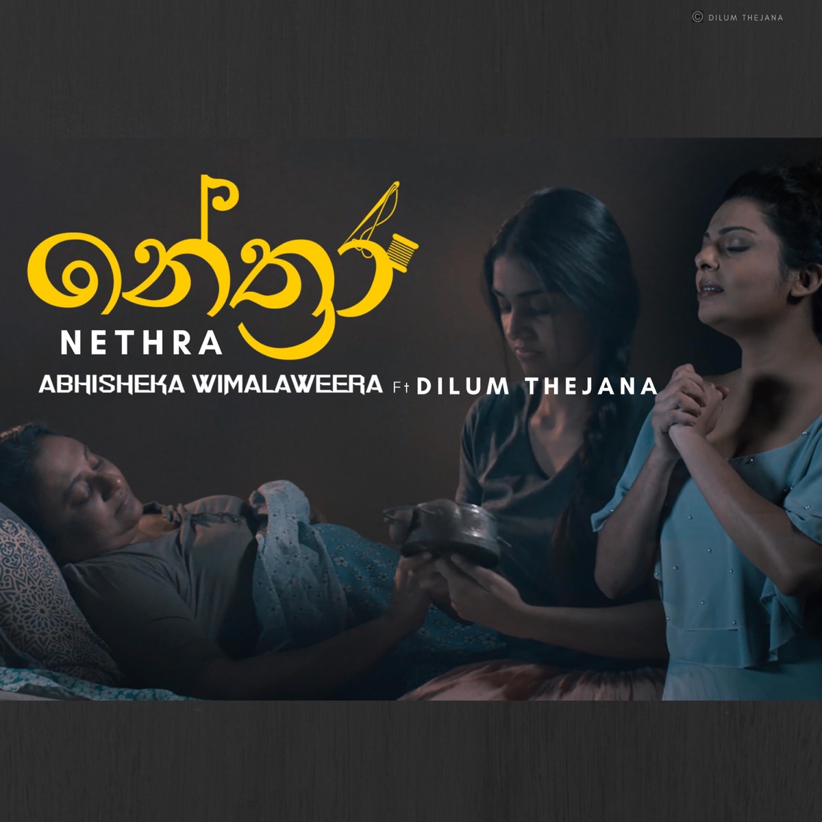 Nethra (feat. Dilum Thejana) - Single by Abhisheka Wimalaweera album cover