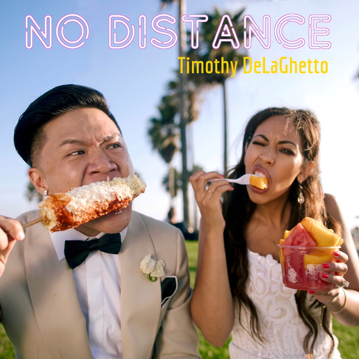 No Distance - Single by Timothy Delaghetto album cover