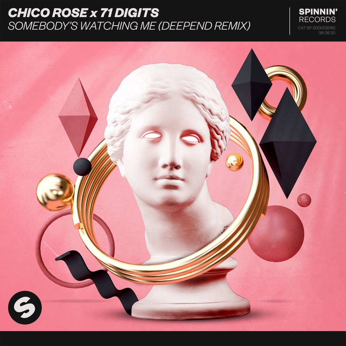 Somebody's Watching Me (Deepend Remix) - Single by Chico Rose & 71 Digits album cover