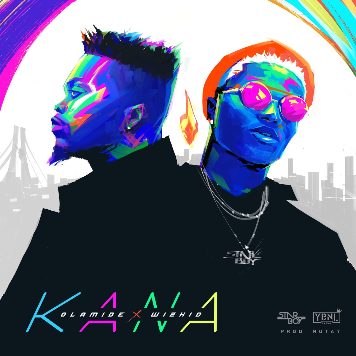 Kana - Single by Olamide & Wizkid album cover