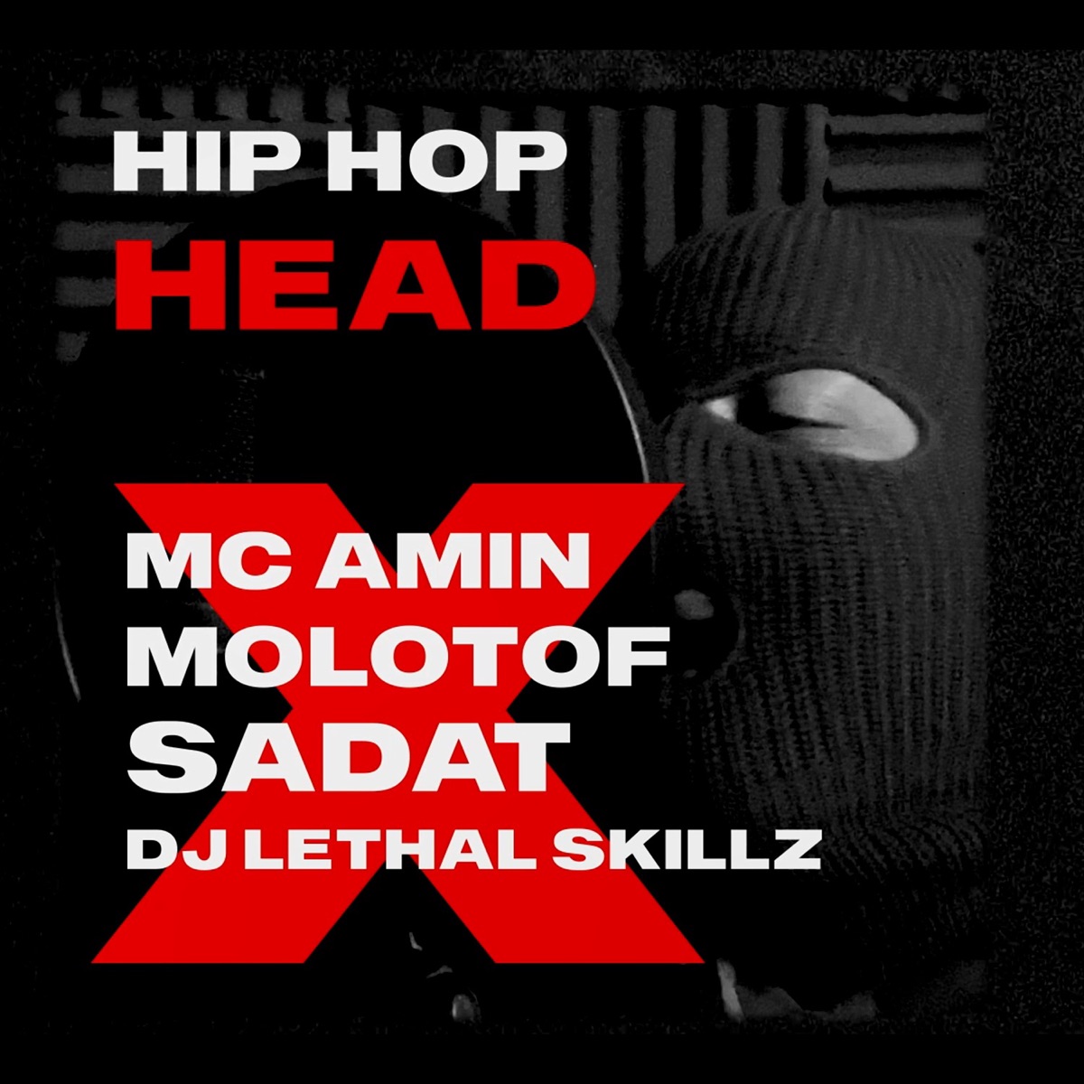 Hip Hop Head (feat. El Sadaat, Molotof & DJ Lethal Skillz) - Single by MC Amin album cover