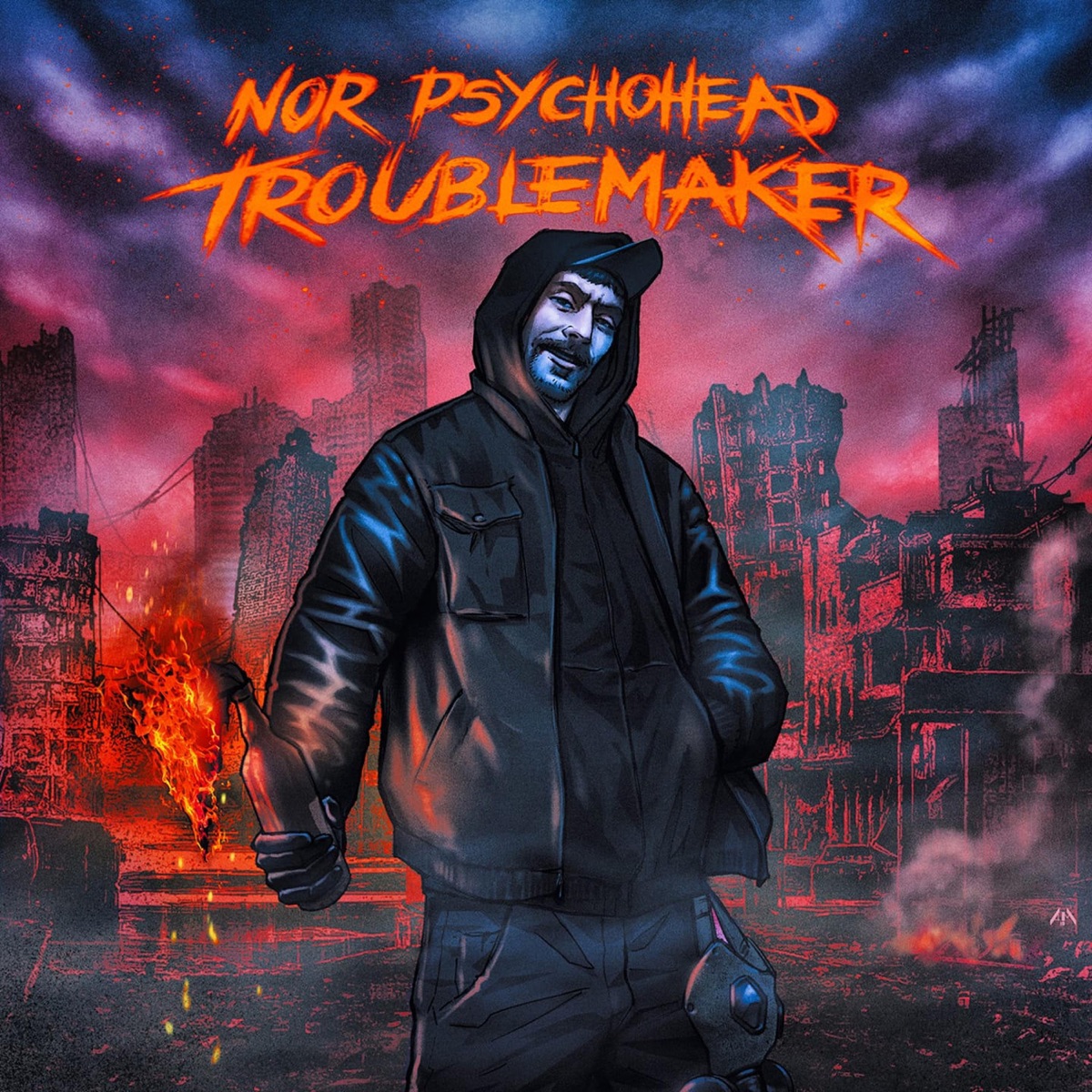 TROUBLEMAKER by Nor PsychoHead album cover