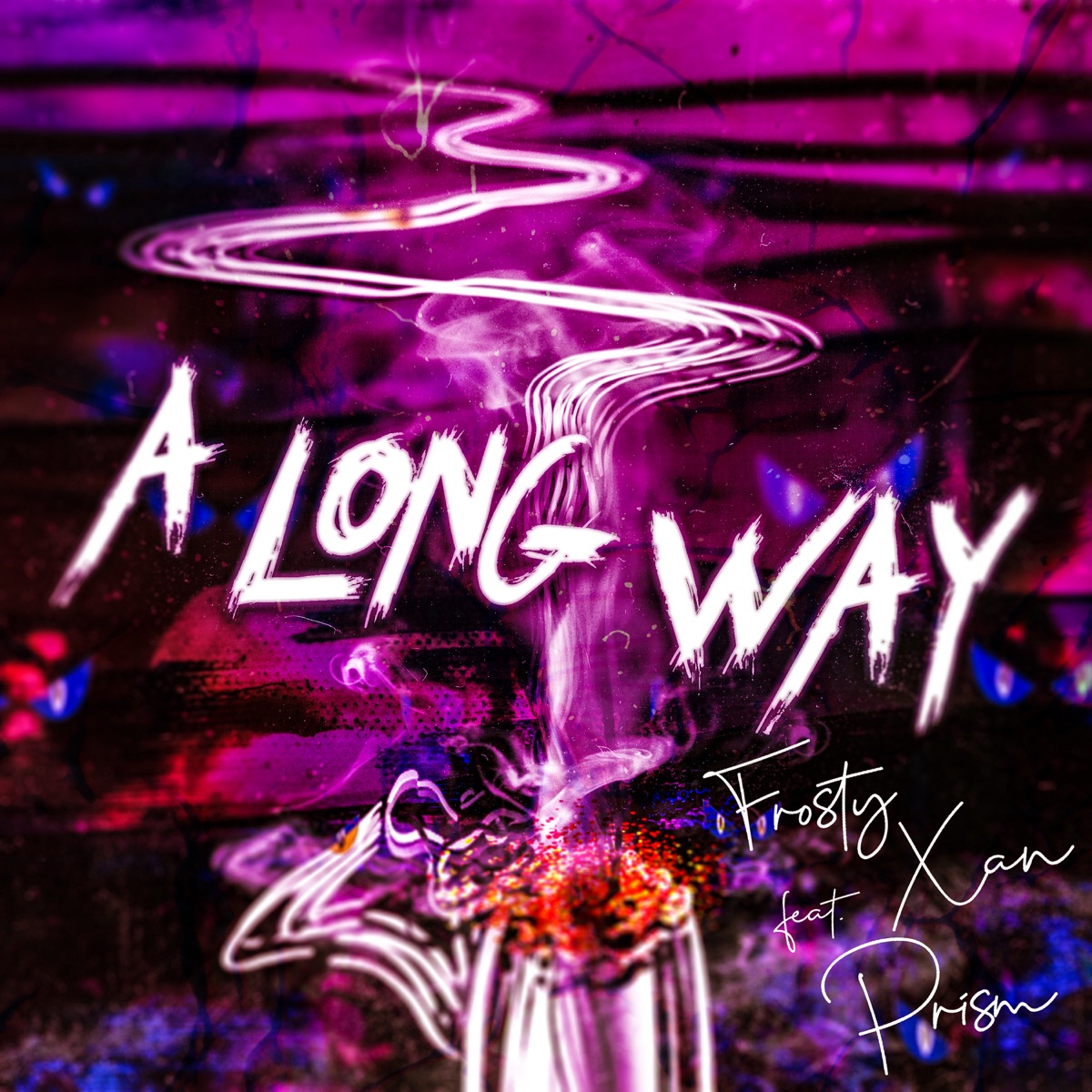 A Long Way (feat. Prism) - Single by Frosty Xan album cover