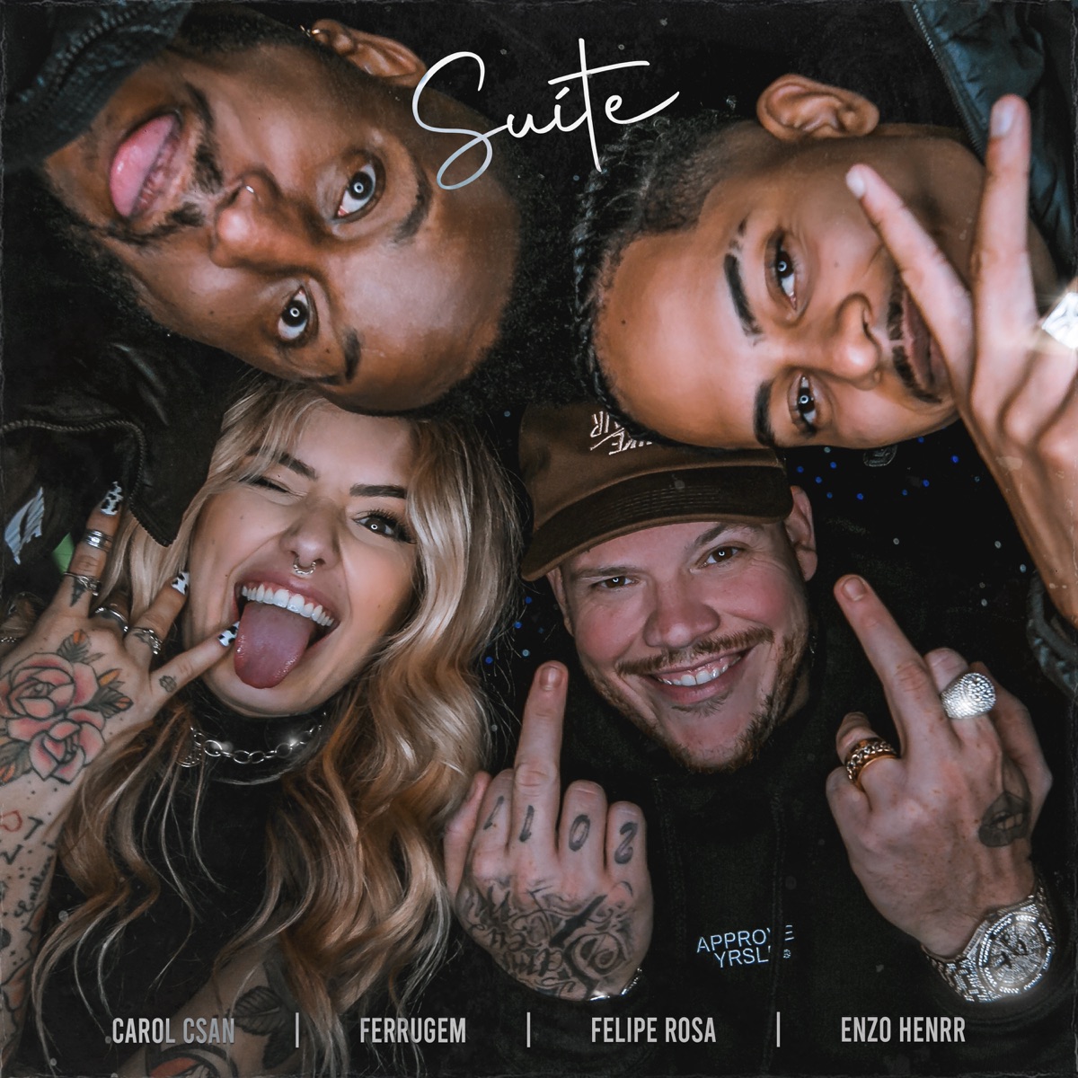 Suíte - Single by Carol Csan, Ferrugem, Enzo Henrr & Felipe Rosa album cover
