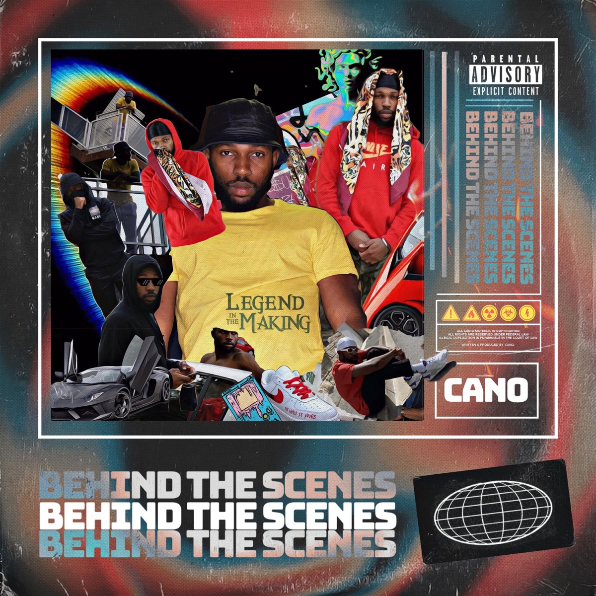Behind the Scenes - EP by Cano album cover