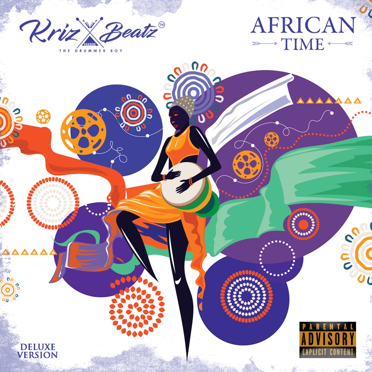 African Time (Deluxe) by Krizbeatz album cover