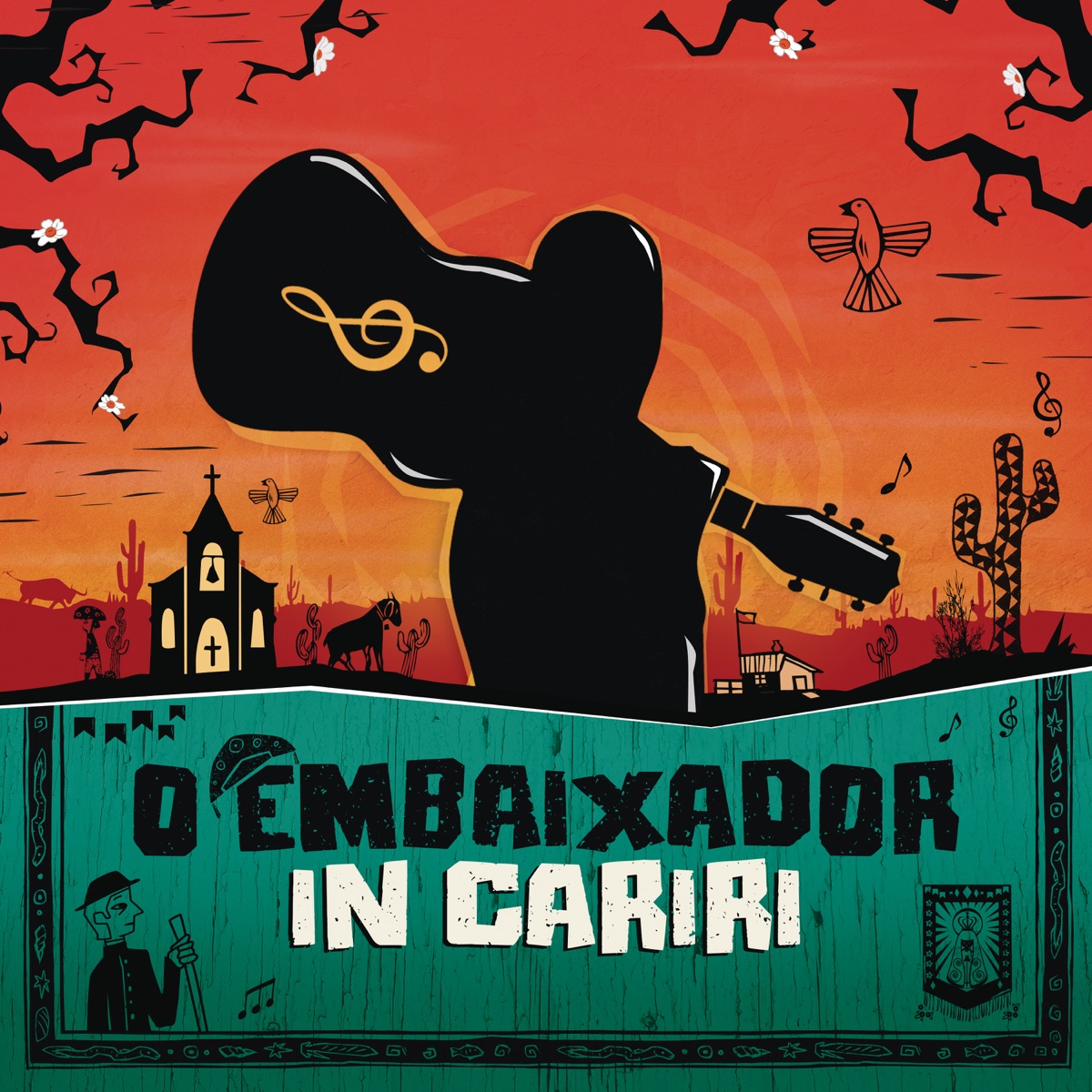 O Embaixador in Cariri (Ao Vivo) by Gusttavo Lima album cover