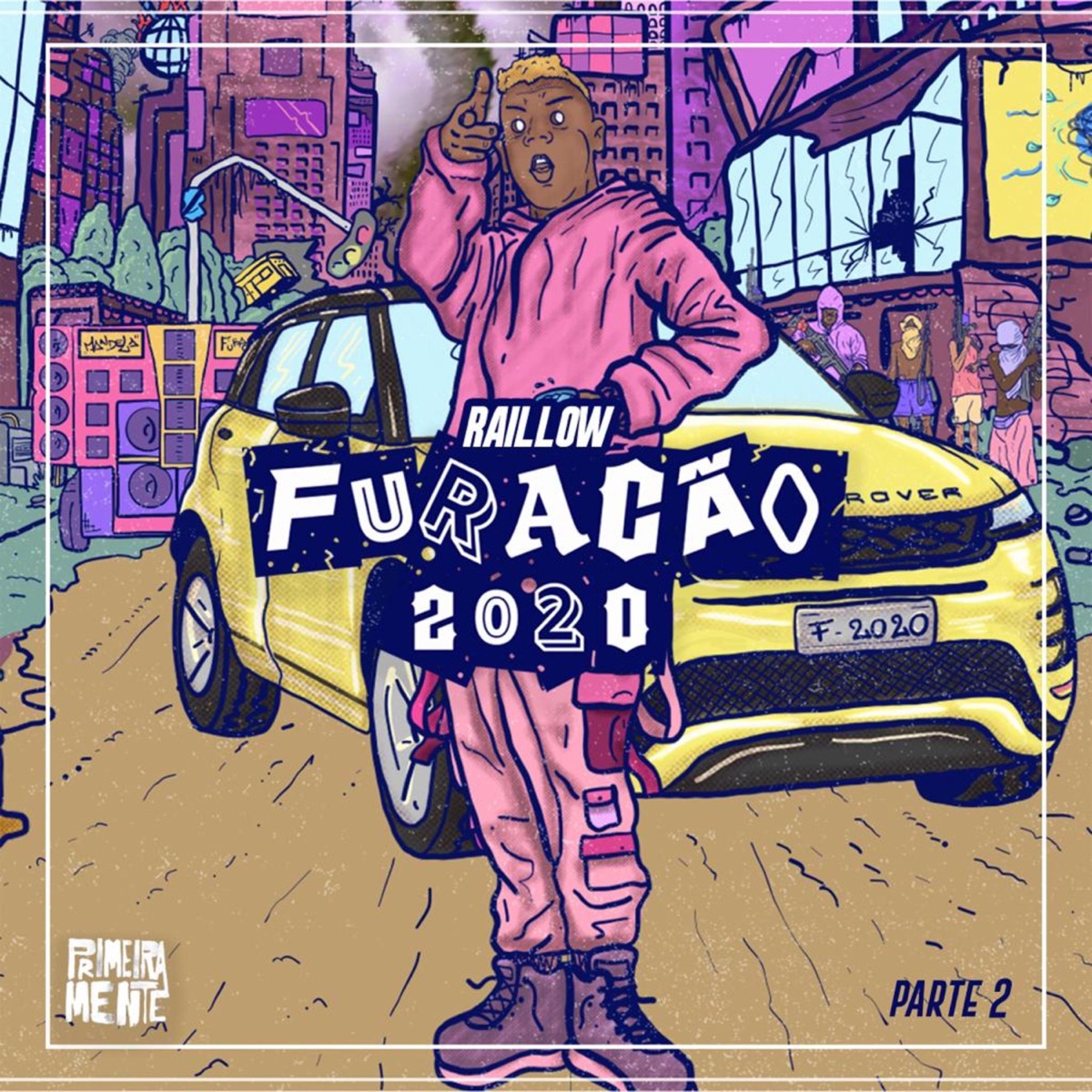 Furacão 2020, Pt. 2 - EP by Raillow album cover