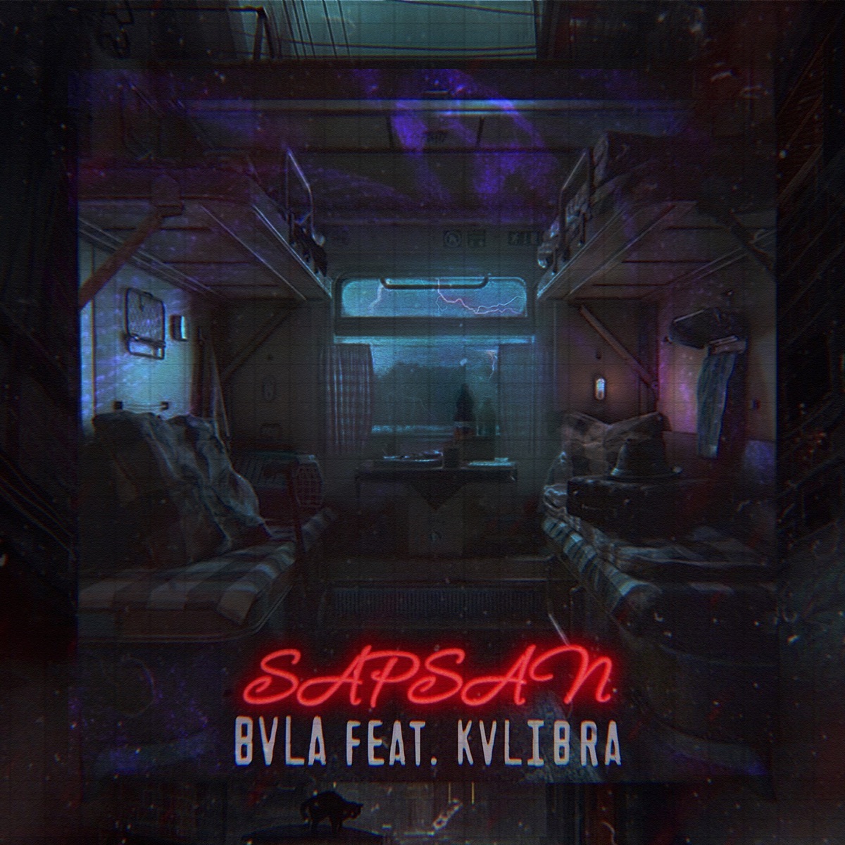Sapsan (feat. KVLIBRA) - Single by Bvla album cover