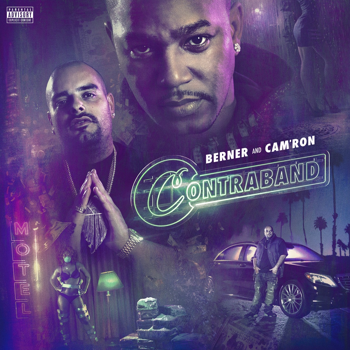 Contraband - EP by Berner & Cam'ron album cover
