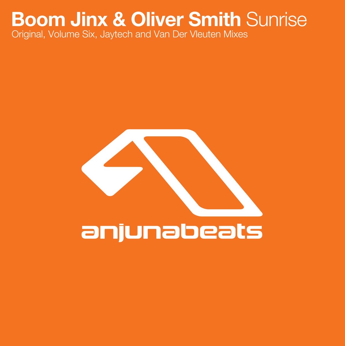 Sunrise by Boom Jinx & Oliver Smith album cover