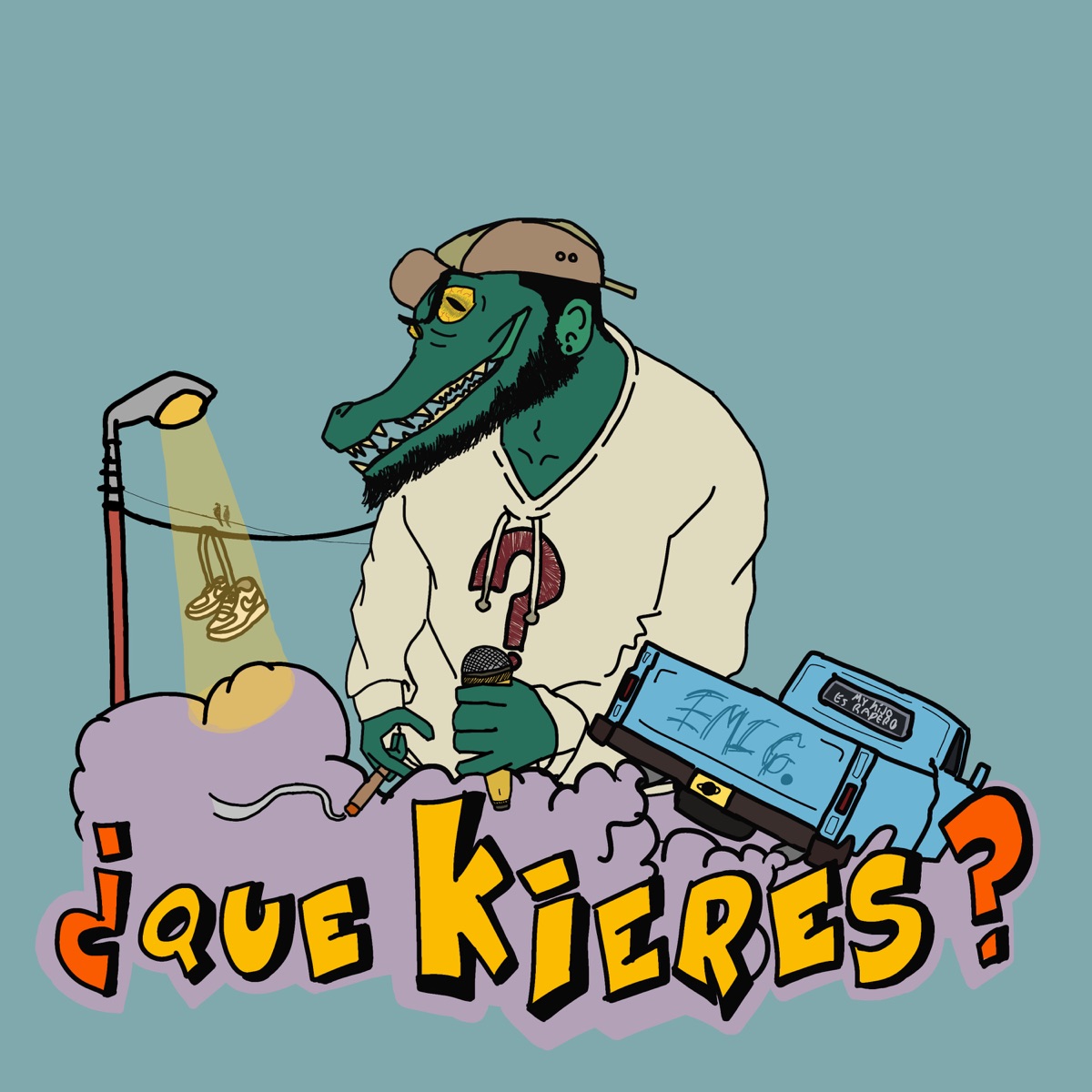 ¿Que Kieres? - Single by emig castillo album cover