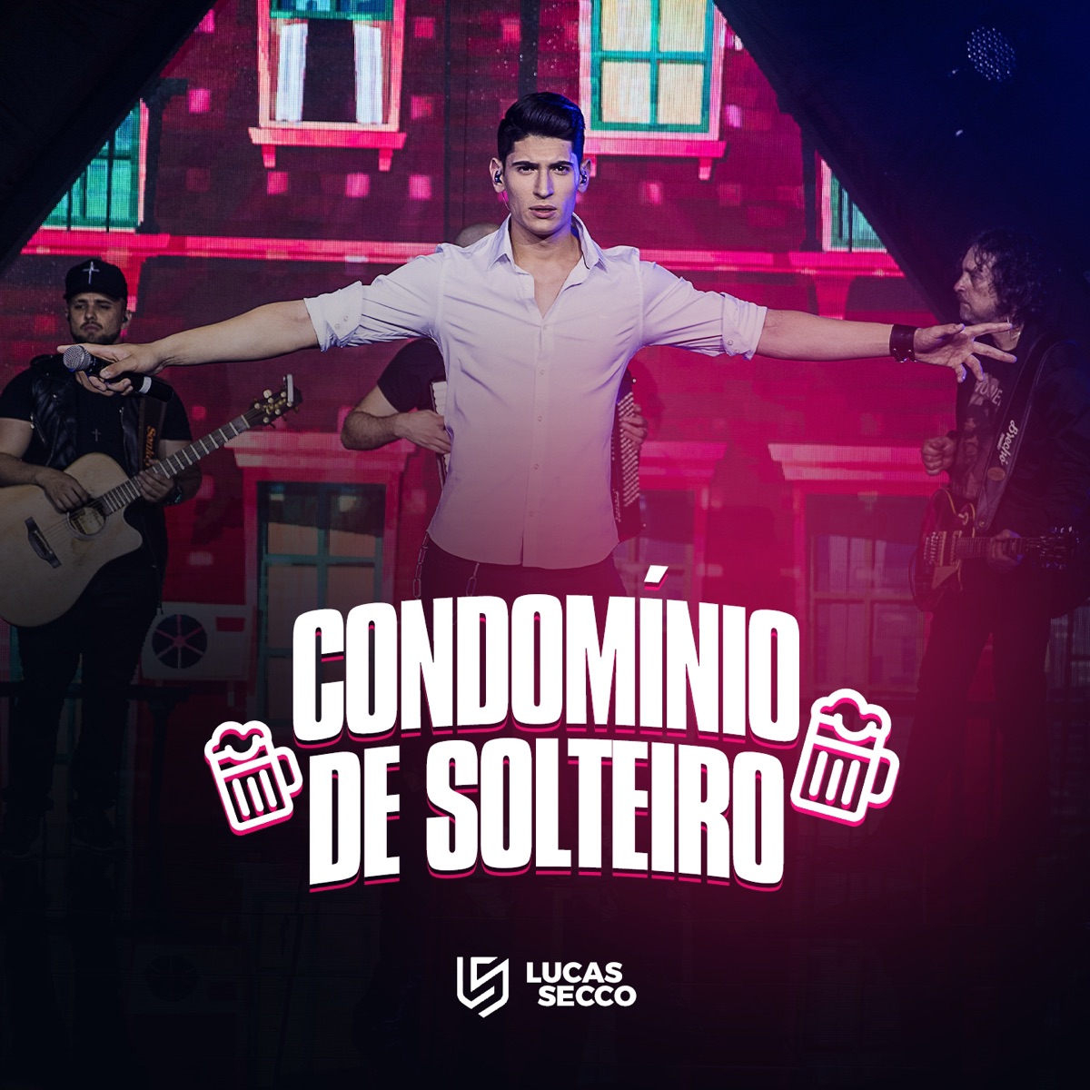 Condomínio de Solteiro - Single by Lucas Secco album cover