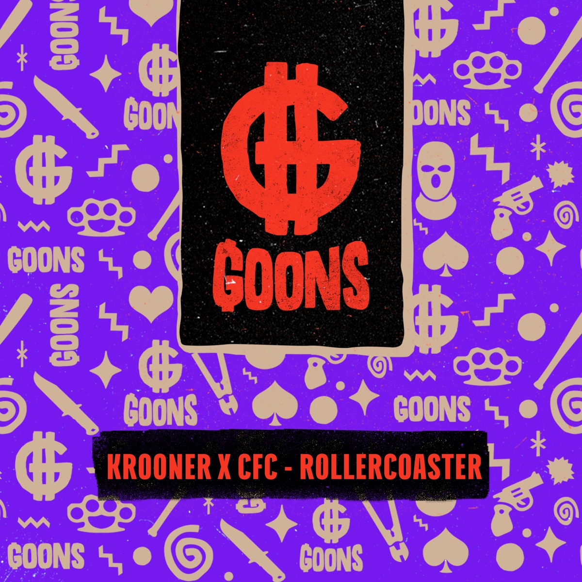 Rollercoaster - Single by Krooner & CFC album cover