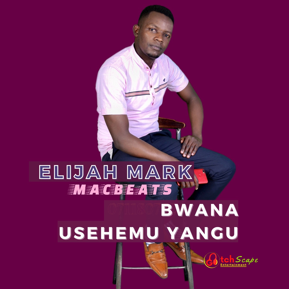 Bwana U Sehemu Yangu (feat. MAC BEATS) - Single by Elijah Mark album cover