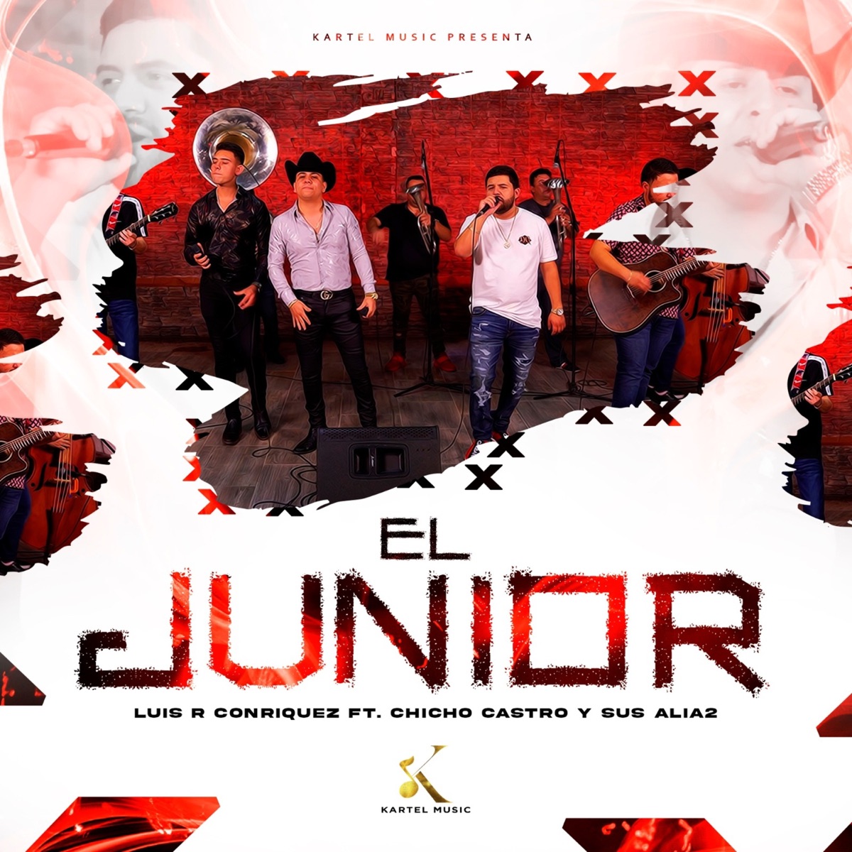El Junior (En Vivo) [feat. Chicho Castro y Sus Alia2] - Single by Luis R Conriquez album cover