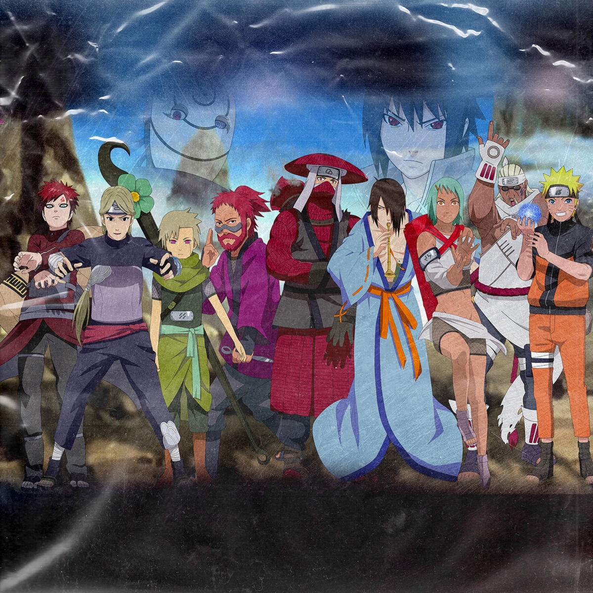 Meu Jeito Jinchuuriki (feat. MHRAP, TK RAPS, Tauz, Hakai Gz, Yuri Bl4ck, Dya, Sidney Scaccio & Nathy Sc) - Single by VG Beats album cover