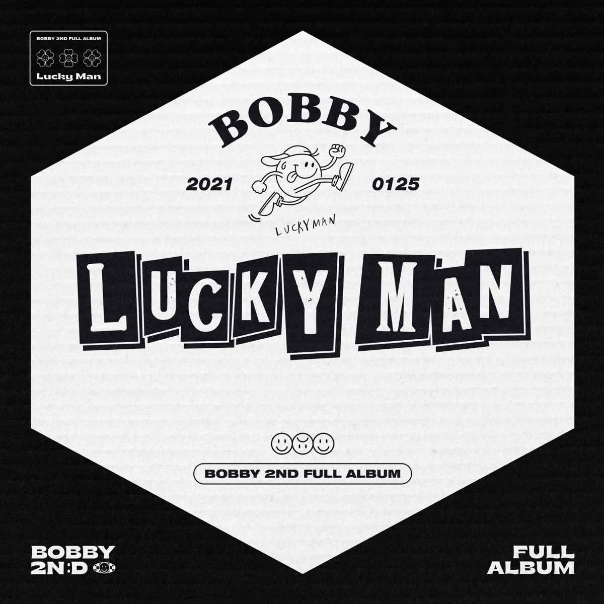 LUCKY MAN by BOBBY album cover