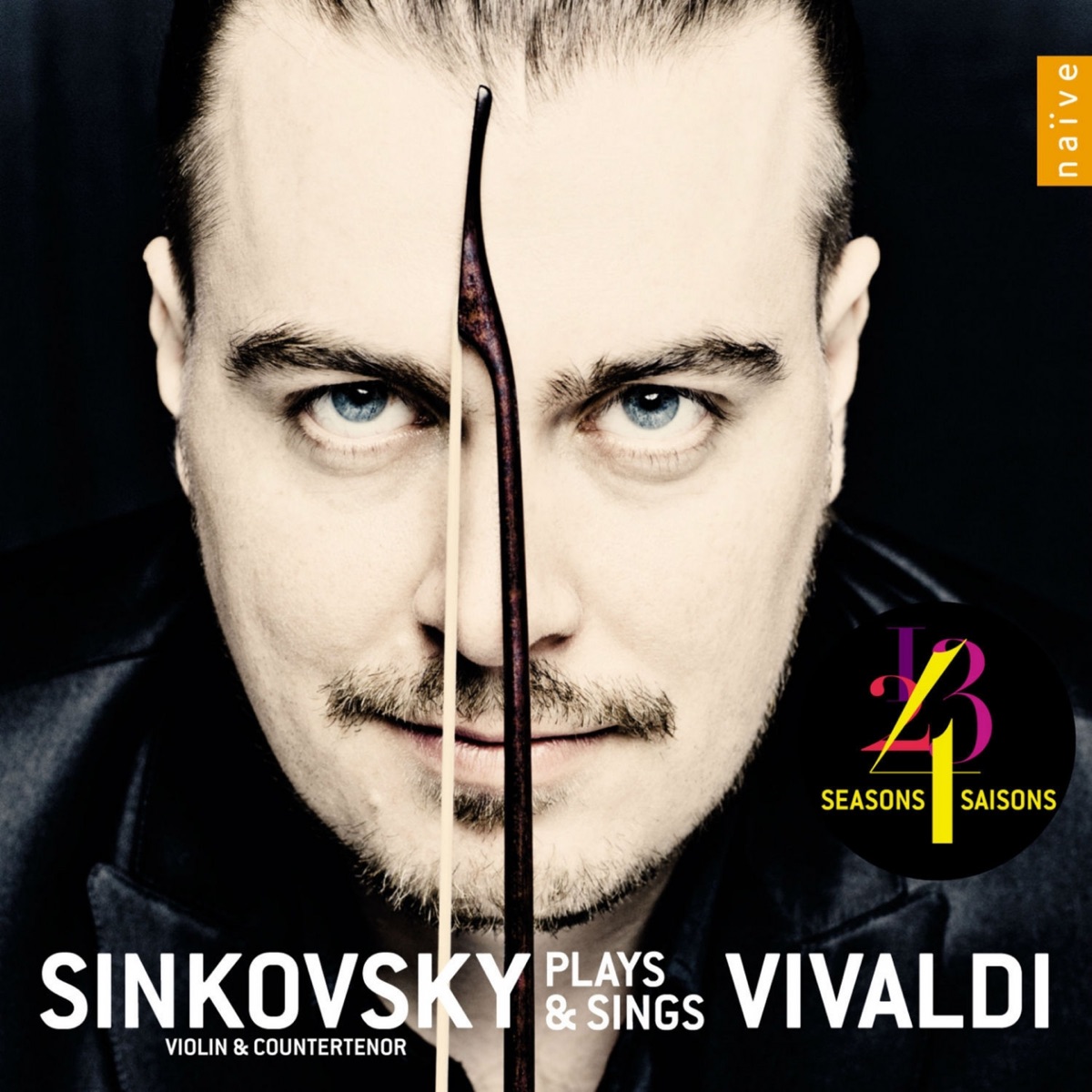 Sinkovsky Plays and Sings Vivaldi by Dmitry Sinkovsky album cover