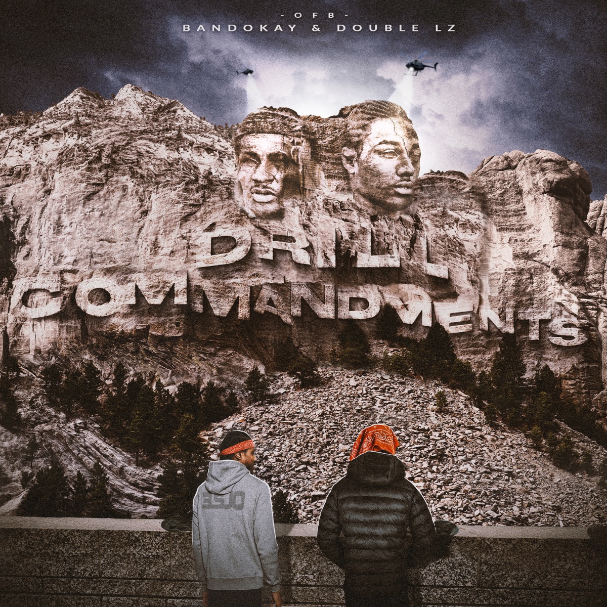 Drill Commandments by OFB, Bandokay & Double Lz album cover