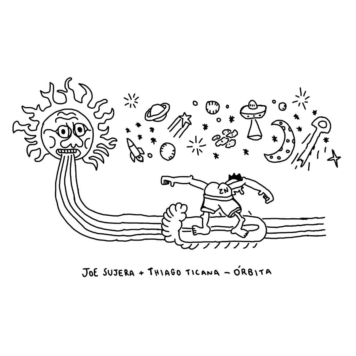 Órbita by Joe Sujera & Thiago Ticana album cover