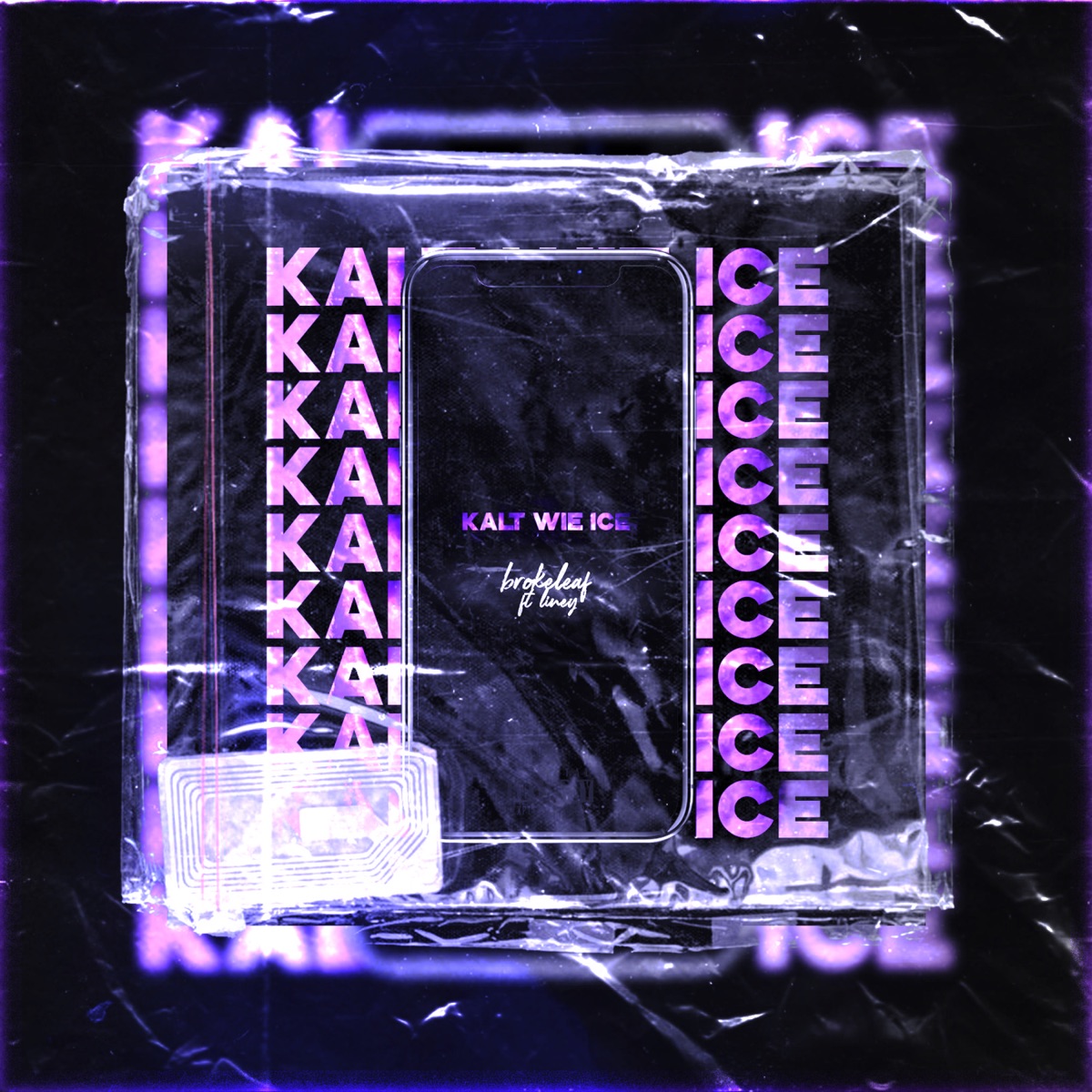 Kalt wie ice (feat. Liney) - Single by Brokeleaf album cover