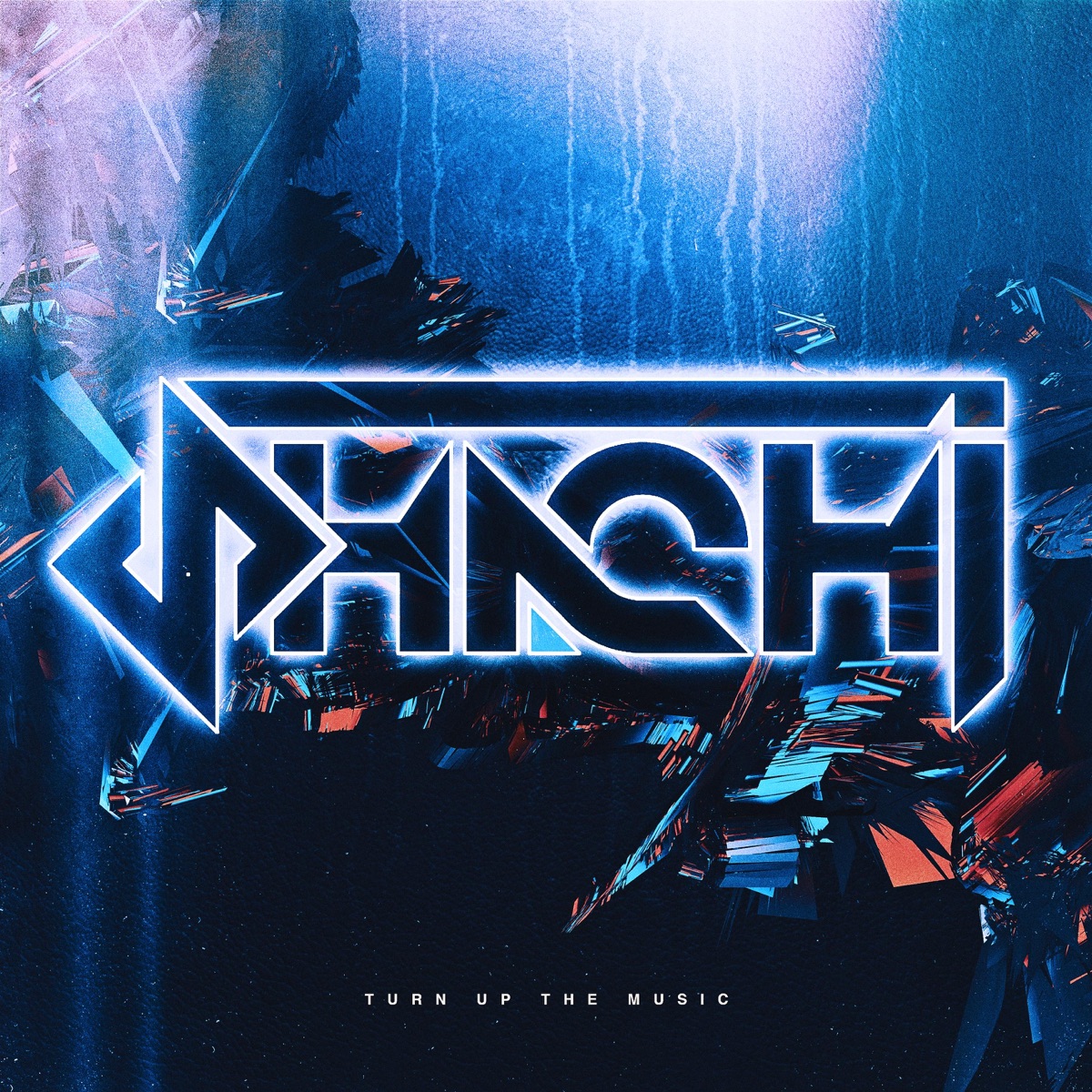 Turn Up the Music - Single by SHACHI album cover