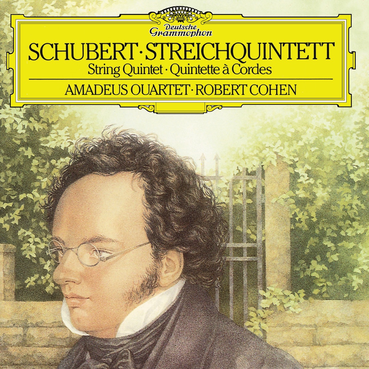 Schubert: String Quintet in C, D.956 by Amadeus Quartet & Robert Cohen album cover