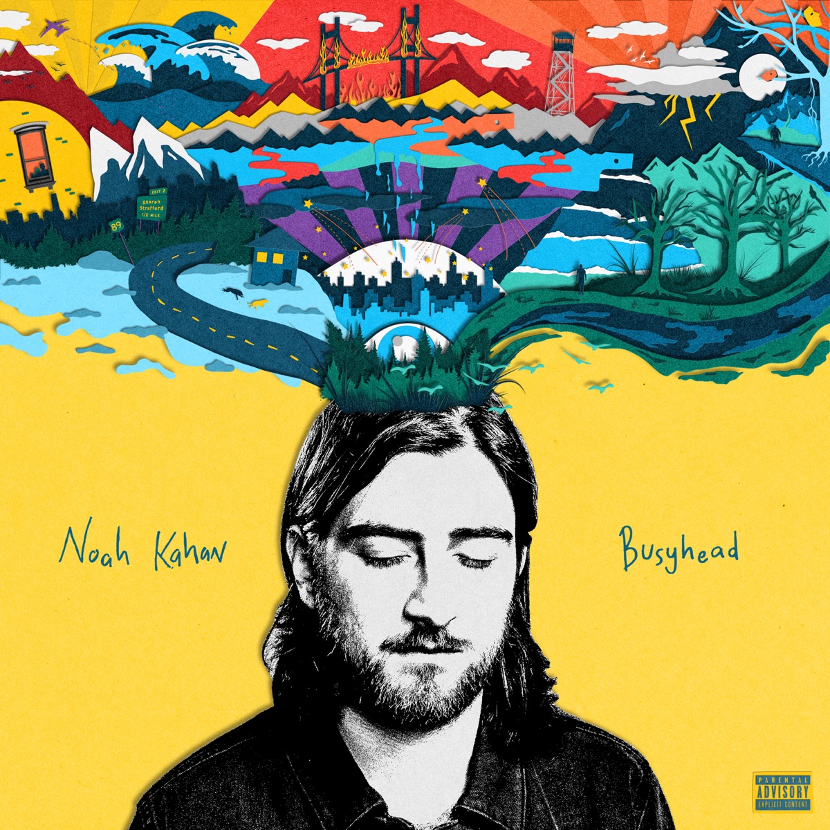 Busyhead by Noah Kahan album cover