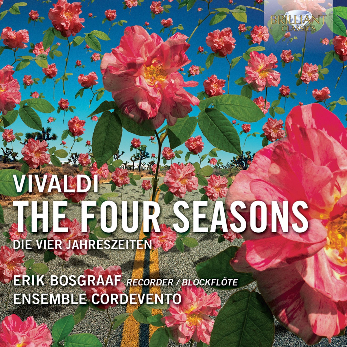 Vivaldi: The Four Seasons by Erik Bosgraaf & Cordevento album cover
