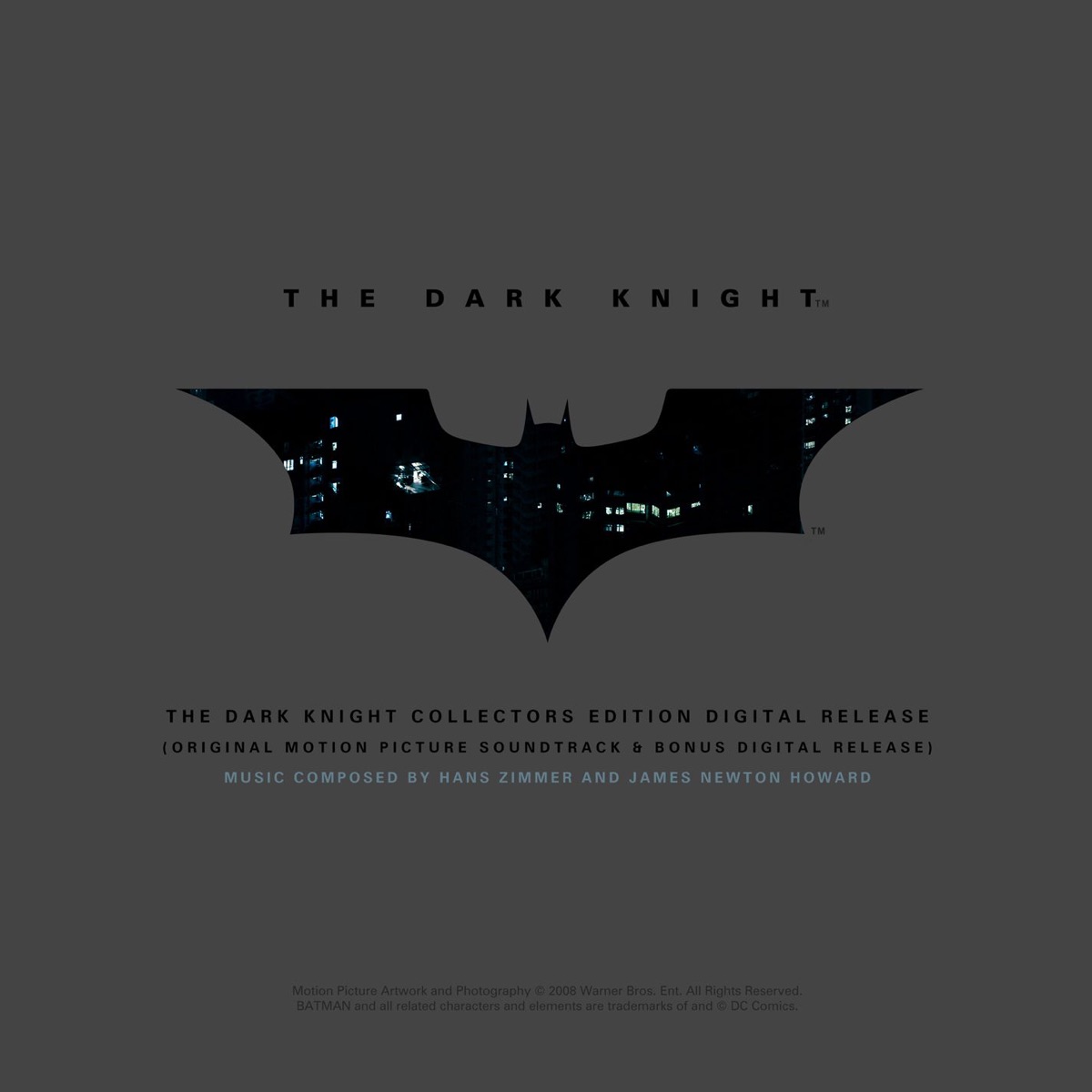 The Dark Knight (Collectors Edition) [Original Motion Picture Soundtrack] by Hans Zimmer & James Newton Howard album cover