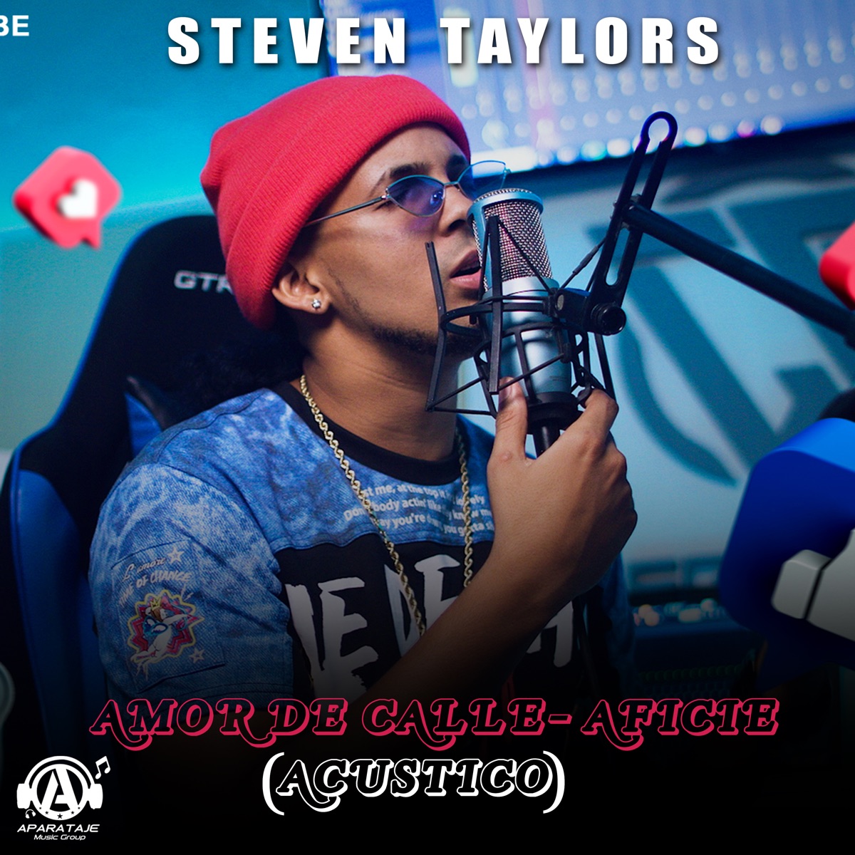 Amor de Calle - Aficie (Acoustic Version) - Single by Steven Taylors album cover