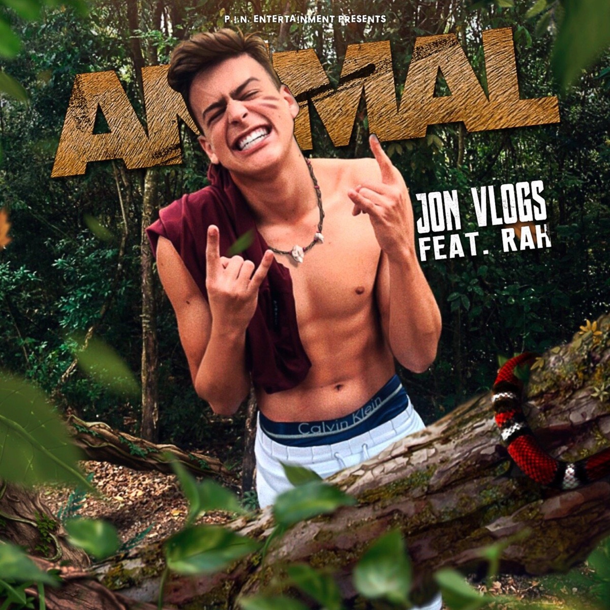 Animal (feat. Rah) - Single by Jon Vlogs album cover